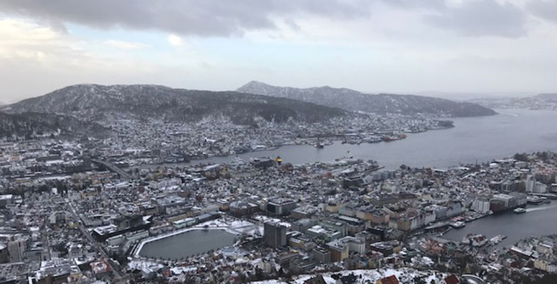 Bergen panoramica